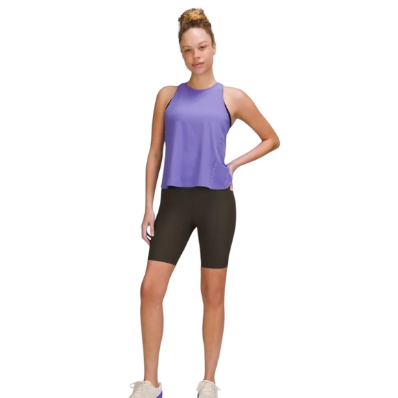 Lululemon Lightweight Stretch Running Tank Top Purple Athletic Workout Shirt 6 - Picture 2 of 8